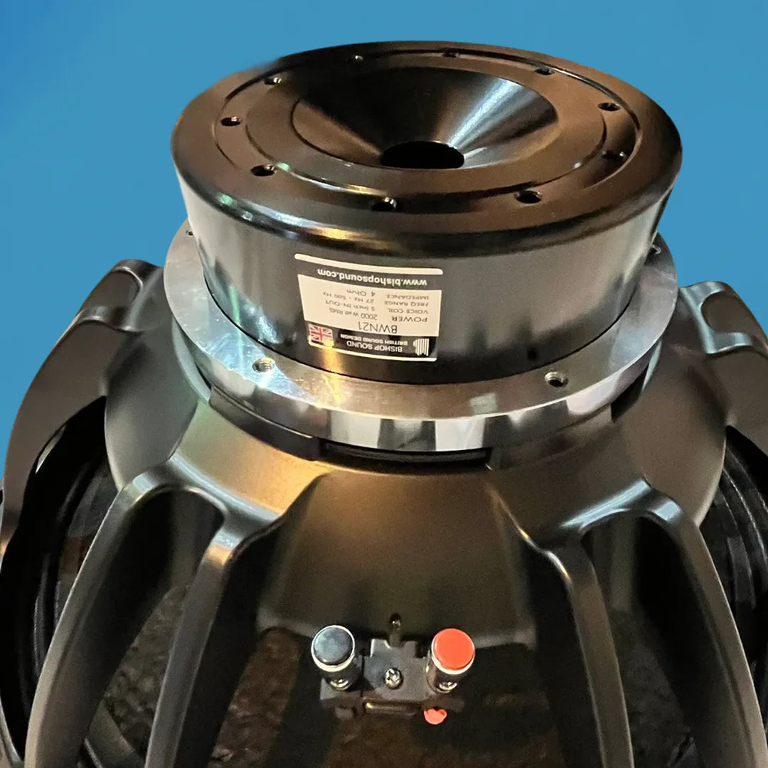 BishopSound 21-inch LF Sub Bass Neodymium Driver Woofer Loudspeaker 4000w Program Power 8 ohm NeoSpeaker BWN21/8