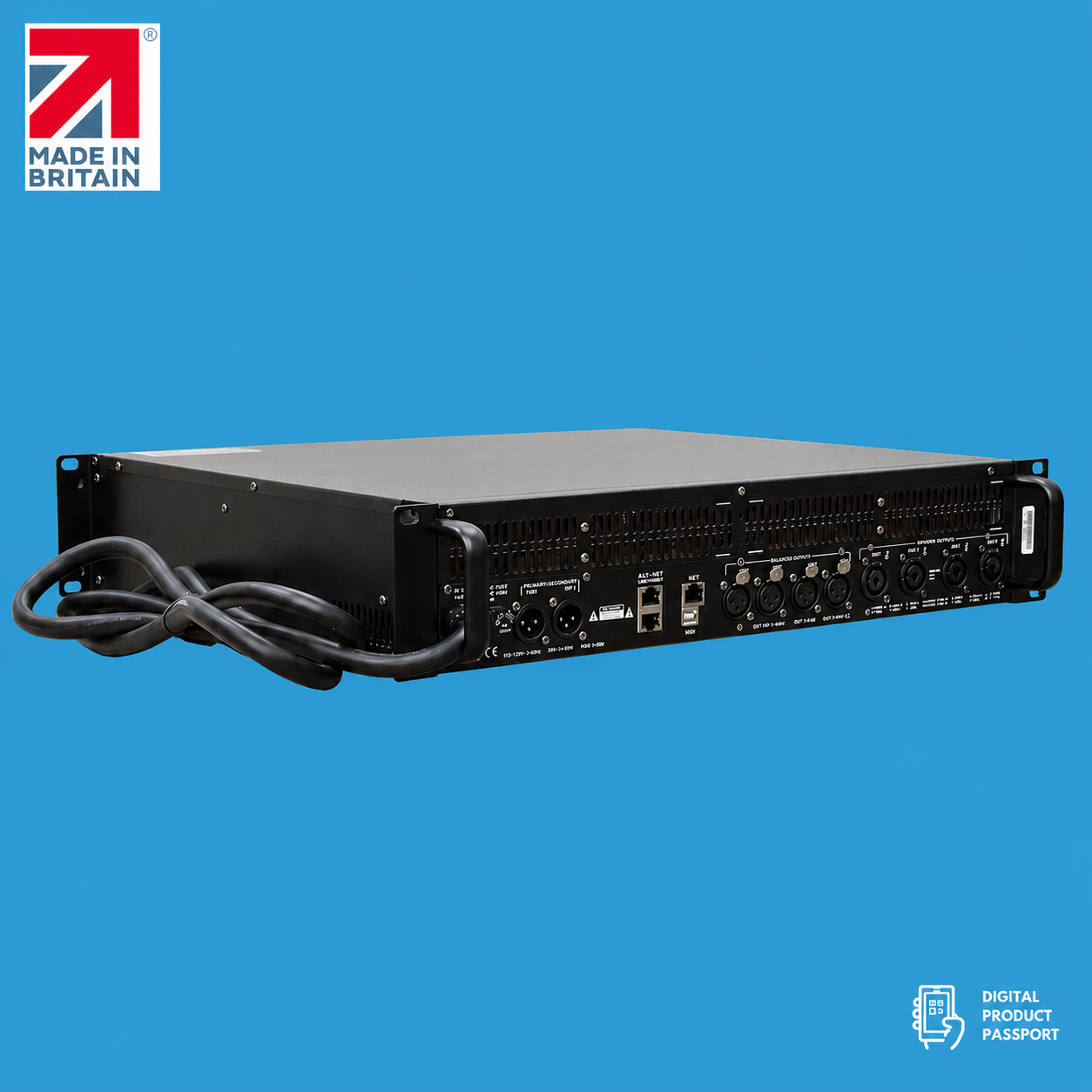 BP10KDSP 4 x 2500w Class TD Amplifier with onboard DSP