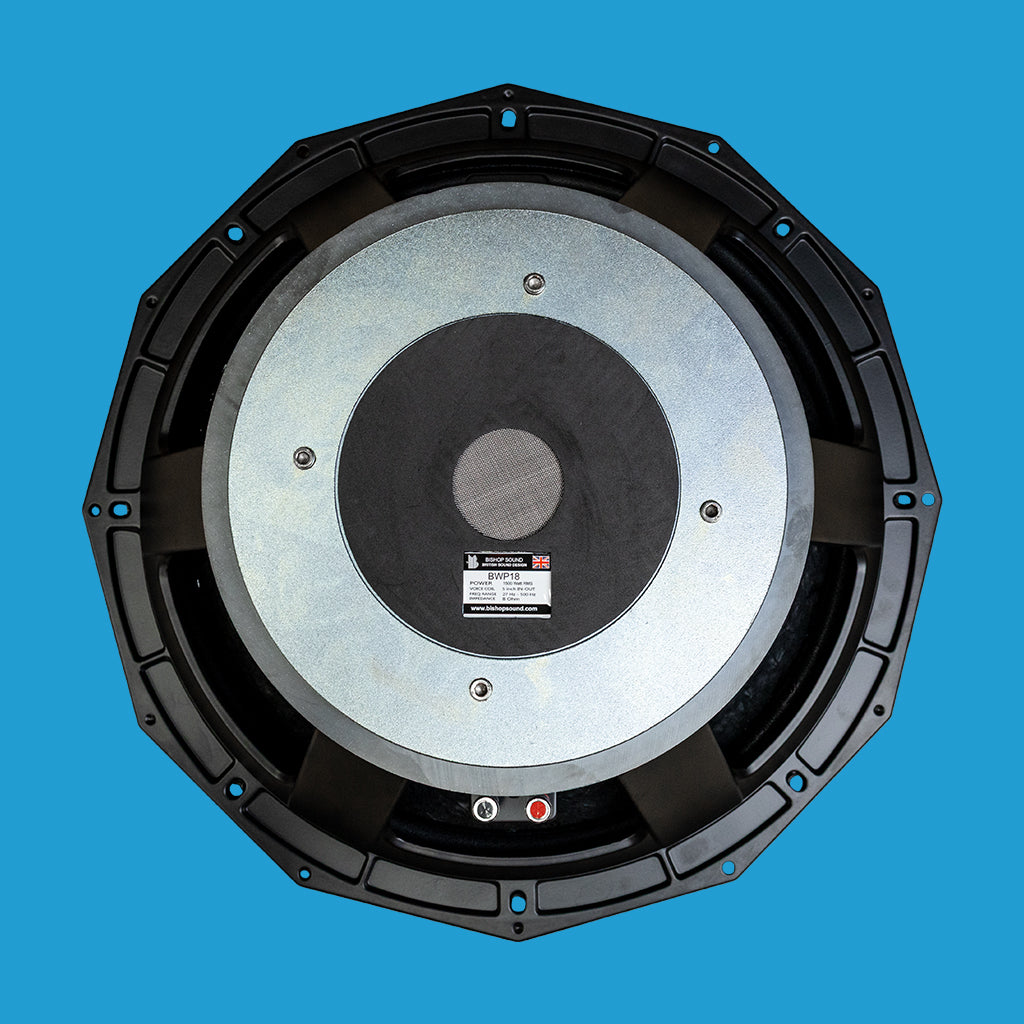 BishopSound 18-inch LF Sub Bass Driver Woofer Loudspeaker 3000w Program Power 8 ohm Speaker BWP18/8