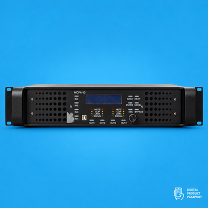 BP10KDSP	4 x 2500w Class TD Amplifier with onboard DSP