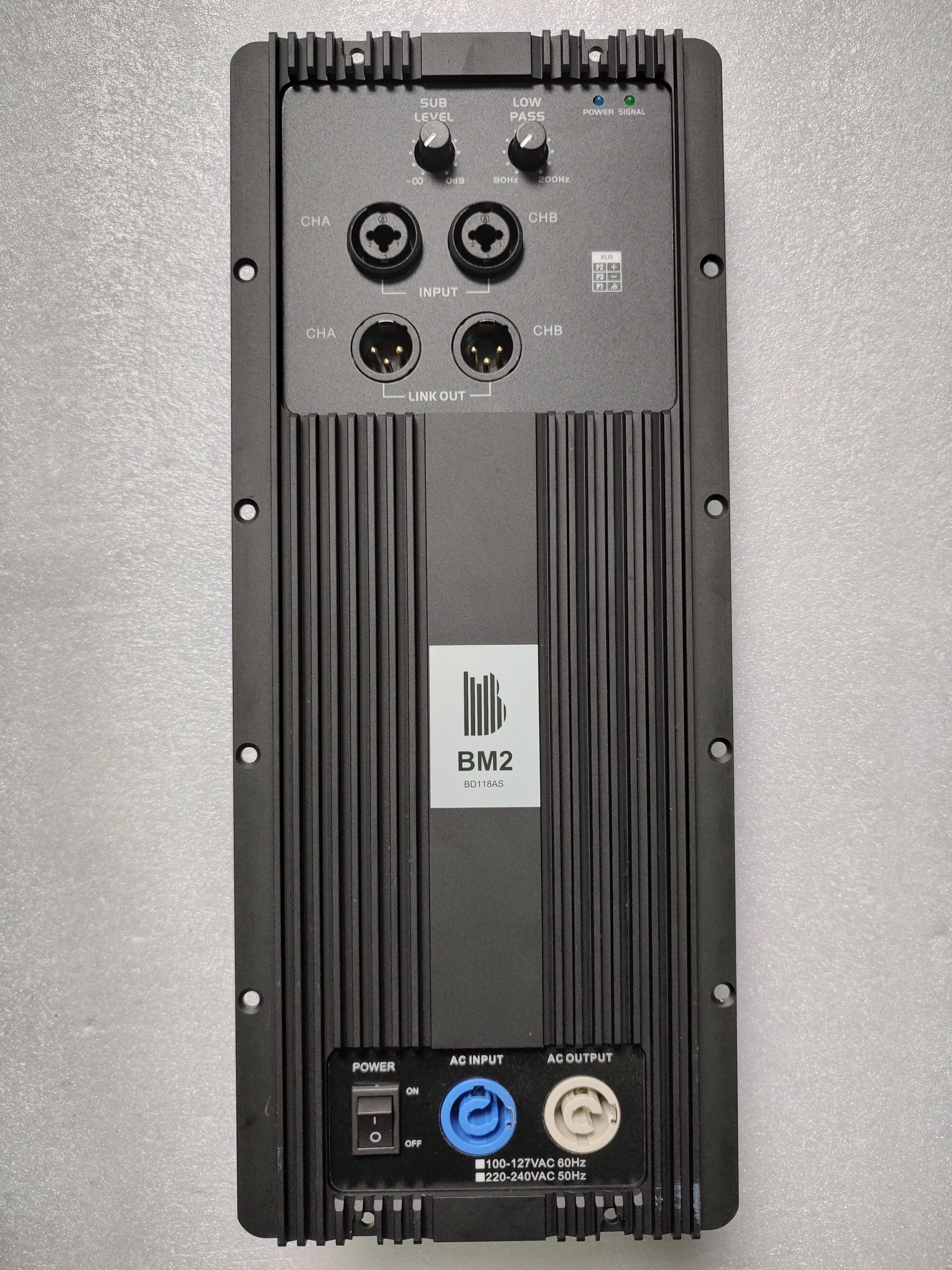 Plate Amplifier for Active 18 inch Subwoofer 18" 1000w - BM2