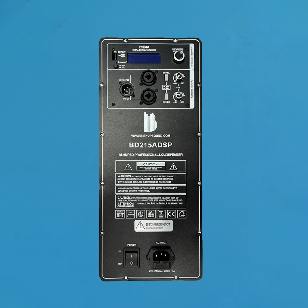 BM4 Bi Amp DSP Plate Amp Twin 15