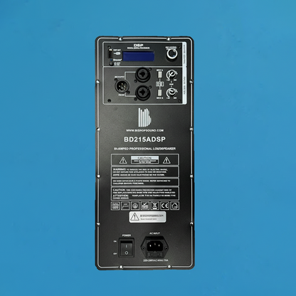 BM4 Bi Amp DSP Plate Amp Twin 15