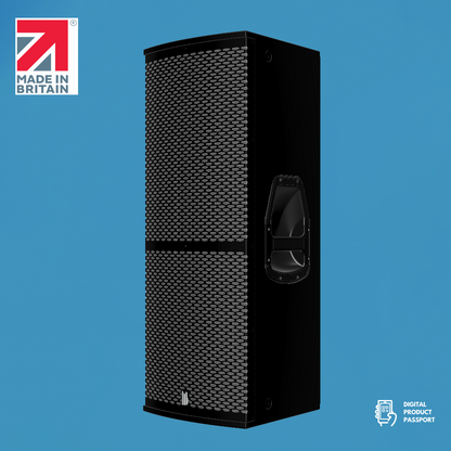 BS128 BishopSound Twin 8" passive PA speaker