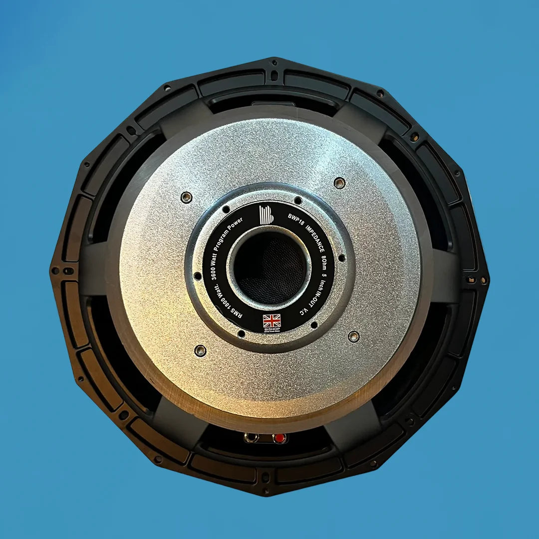 BishopSound 18-inch LF Sub Bass Driver Woofer Loudspeaker 3600w Program Power 8 ohm Speaker BWP18/8/V2