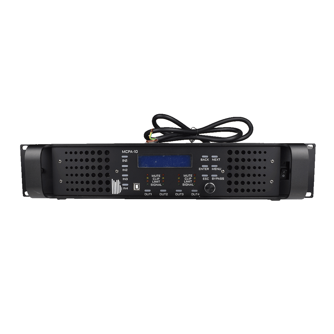 BP10KDSP	4 x 2500w Class TD Amplifier with onboard DSP