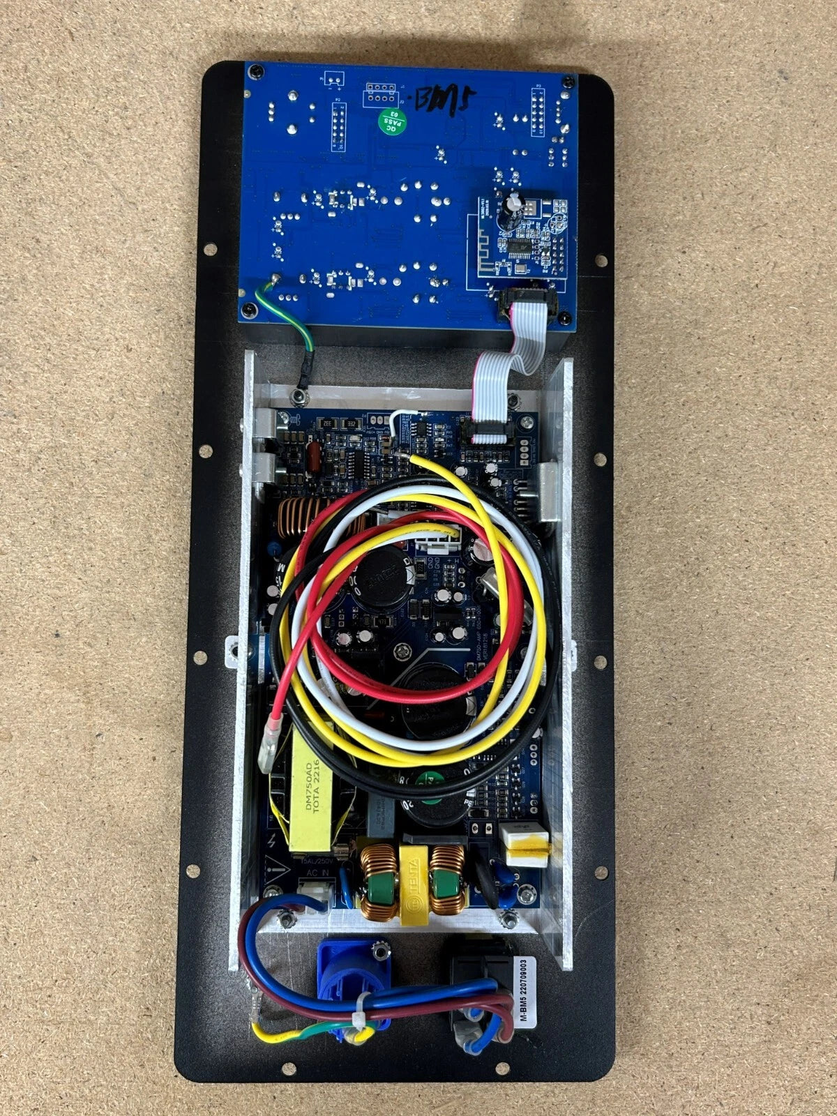 Plate Amplifier 1200w Bi-Amped DSP Bluetooth BM5