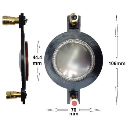 Replacement Diaphragm for BRC175 1" Compression Driver Titanium Dome