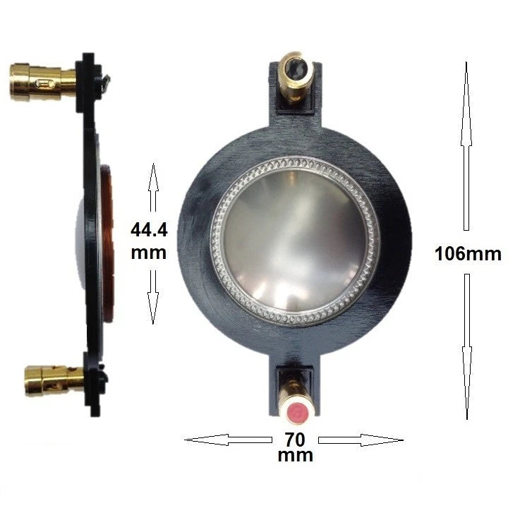 Replacement Diaphragm for BRC175 1" Compression Driver Titanium Dome